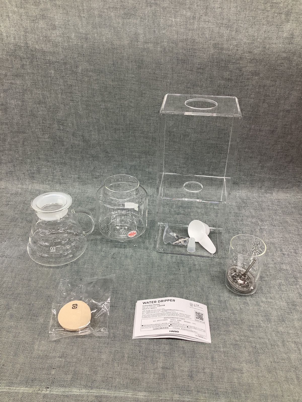 AU ハリオ ウォータードリッパー クリア