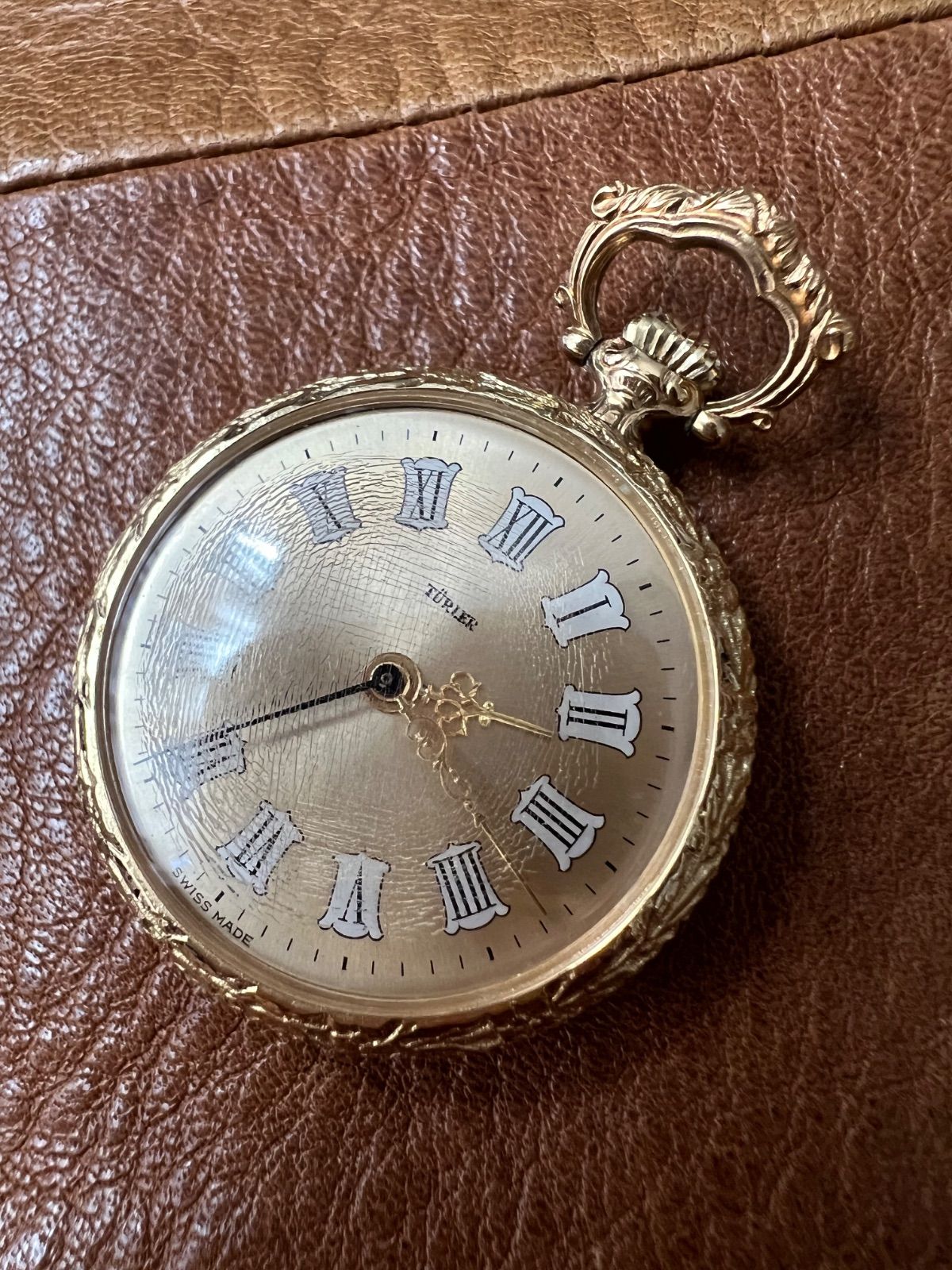 チューラー TURLER 手巻き 懐中時計 ポケットウォッチ アンティーク