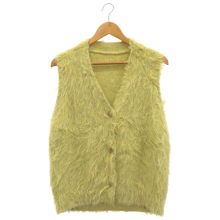 CITYSHOP シティショップ 23080042202030 BRUSHING KNITVEST レディース イエロー