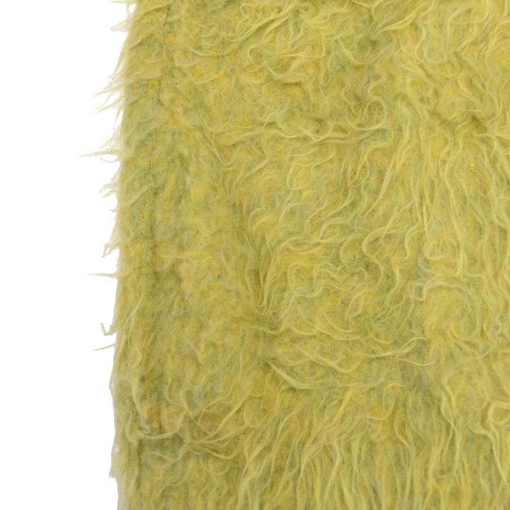  シティショップ BRUSHING KNITVEST レディース イエロー ベスト ジレ ベスト ジレ ビスチェ