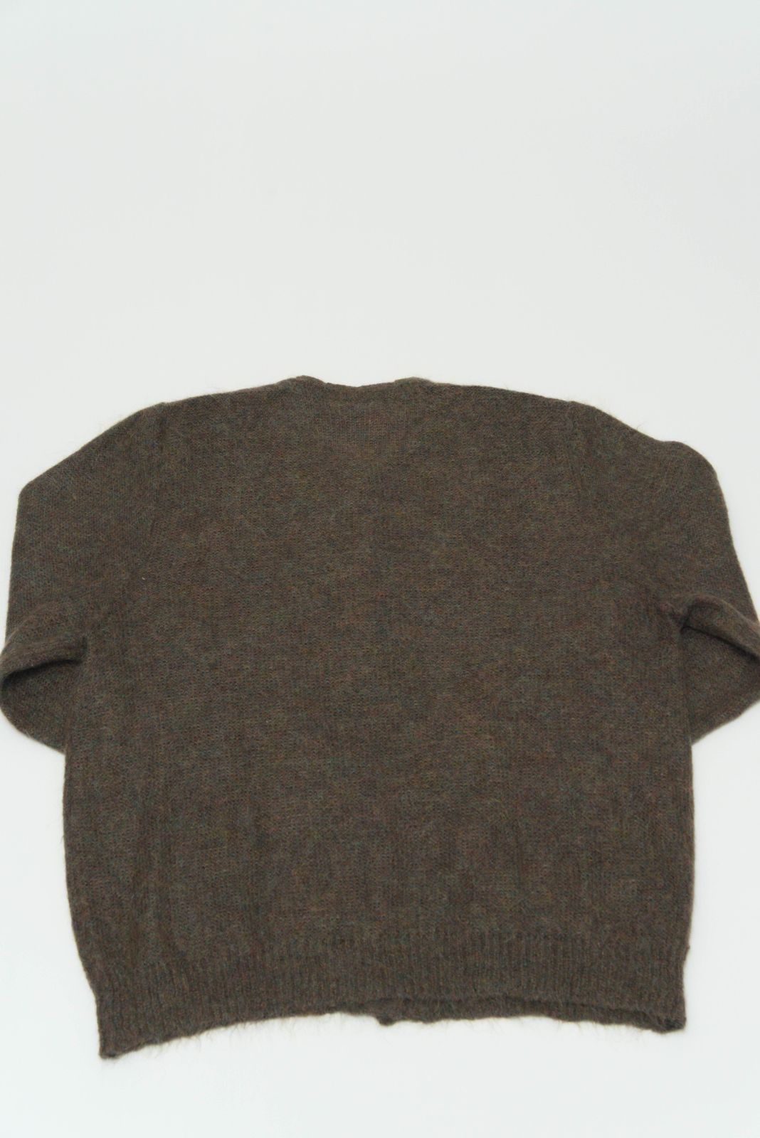 ユーロ 古着 Sabri-Lory エンブロイダリー モヘア カーディガン 刺繍 キッドモヘア