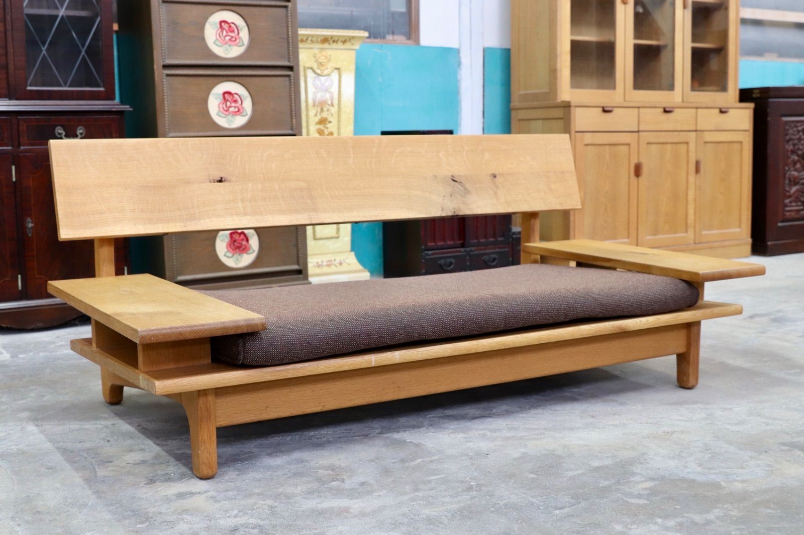 GMIK612B○飛騨産業 / HIDA キツツキ 森のとこば 2人掛けソファ