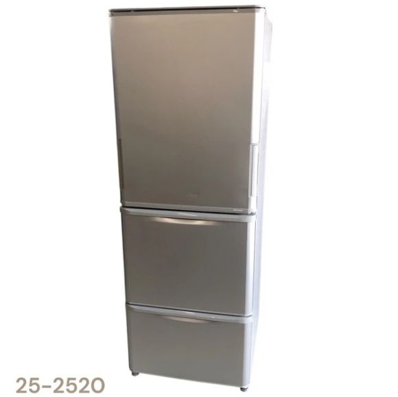 25 2520 シャープ 350 L 冷凍冷蔵庫 SJ W 354 H S SHARP 冷蔵庫
