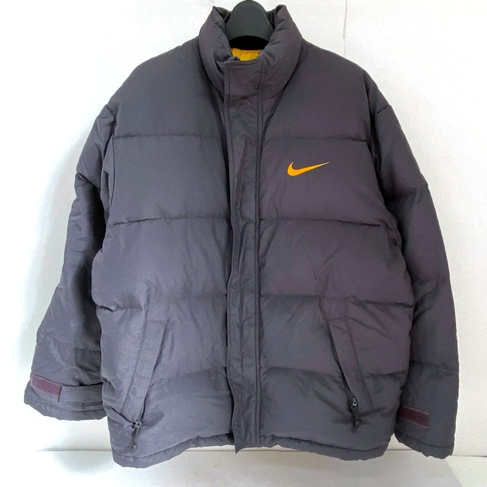 03w22027 NIKE ナイキ 白タグ 90 s～ ダウンジャケット 90年代～ ブラック 黒 サイズL メンズ ストリート アウター MERCADOAVALIA_COM_BR