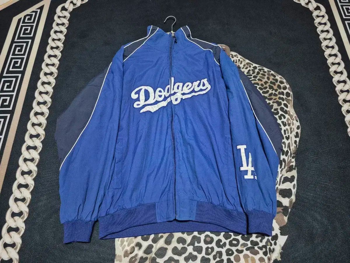 マジェスティック X LA ドジャーズ ダグアウト オ 왼 ジャケット 2XL