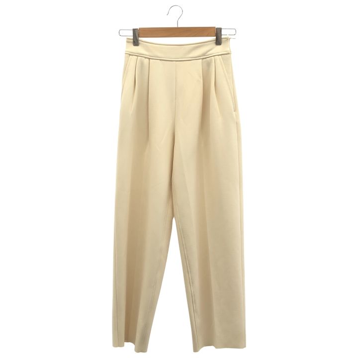 PHEENY フィーニー ⑤ PS24-PT01 Amunzen high waist tapered pants レディース アイボリー 0