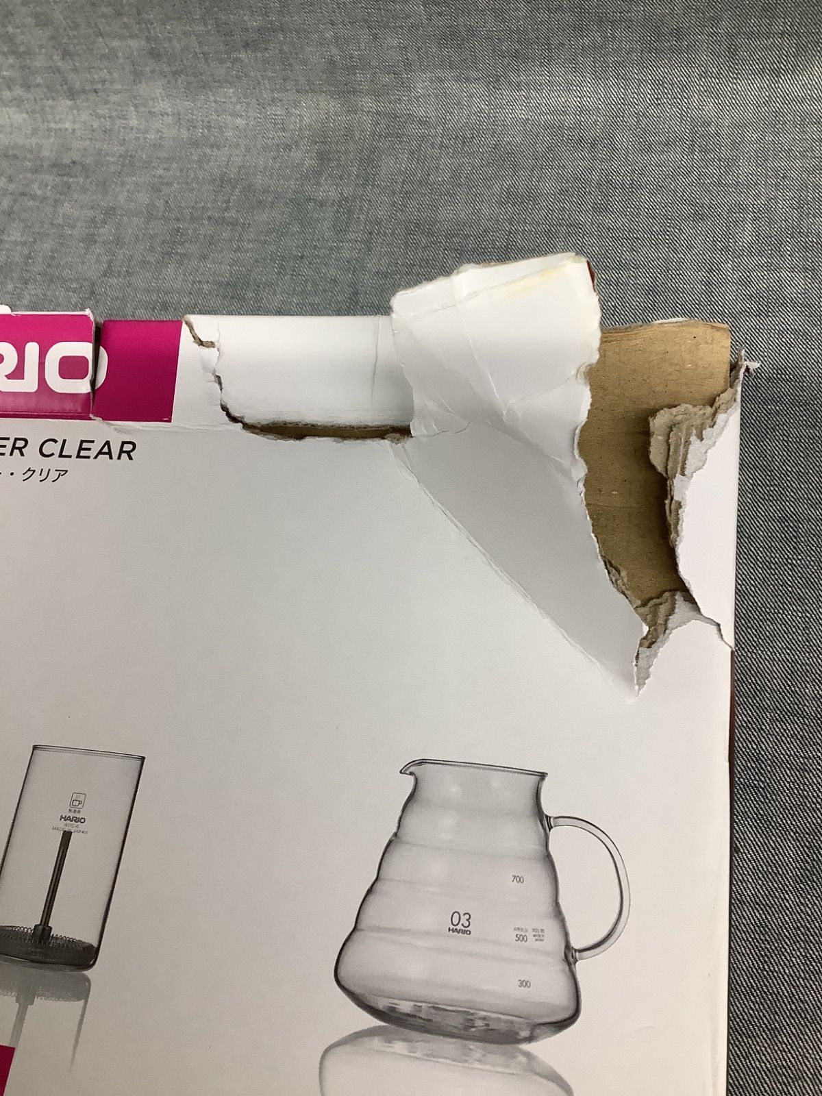 ウォータードリッパー クリア