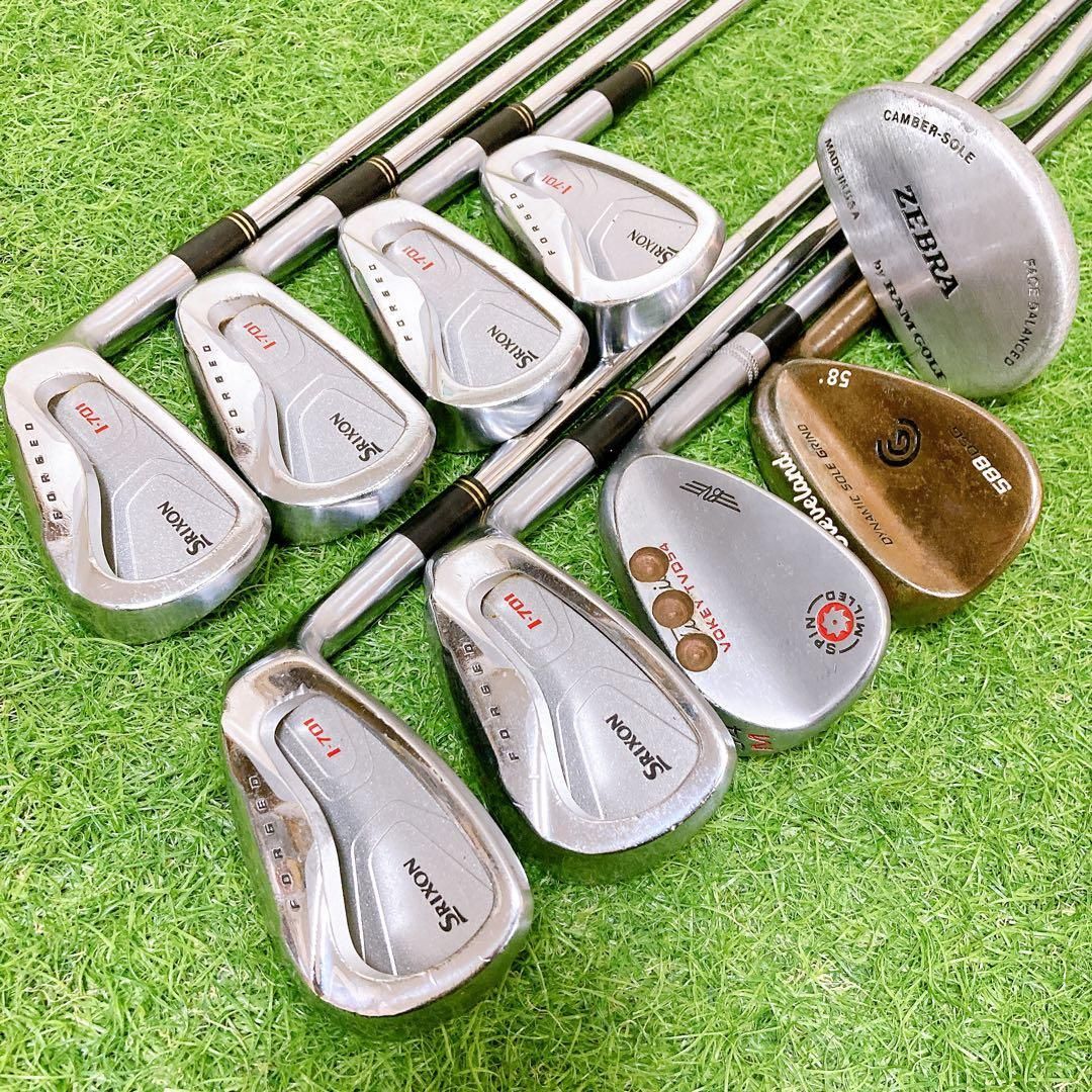 H8.スリクソン 初心者オススメ ゴルフクラブ メンズセット 右利き 13本