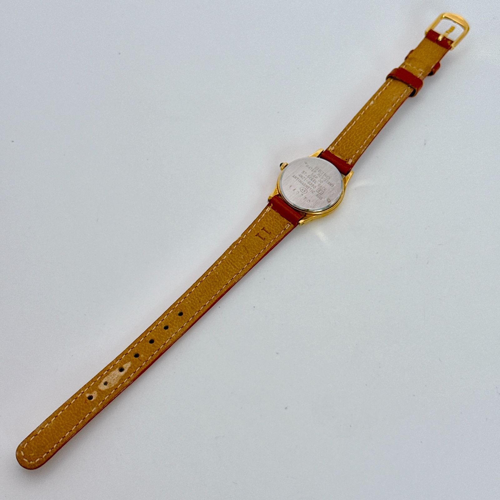 C069【電池交換済】SEIKO Exceline セイコー エクセリーヌ ゴールド