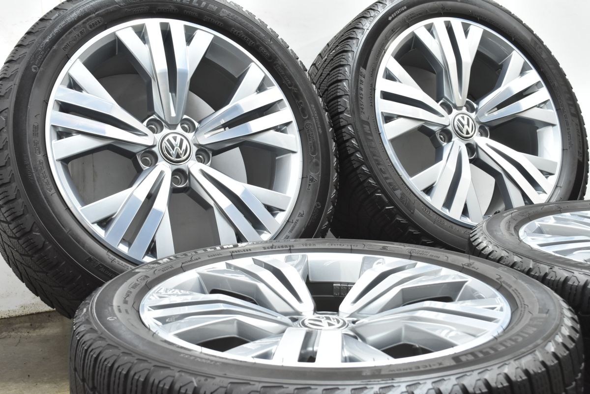 フォルクスワーゲン 3 G B 8 パサート オールトラック 18 in J 41 PCD 112 ミシュラン 245 45 R