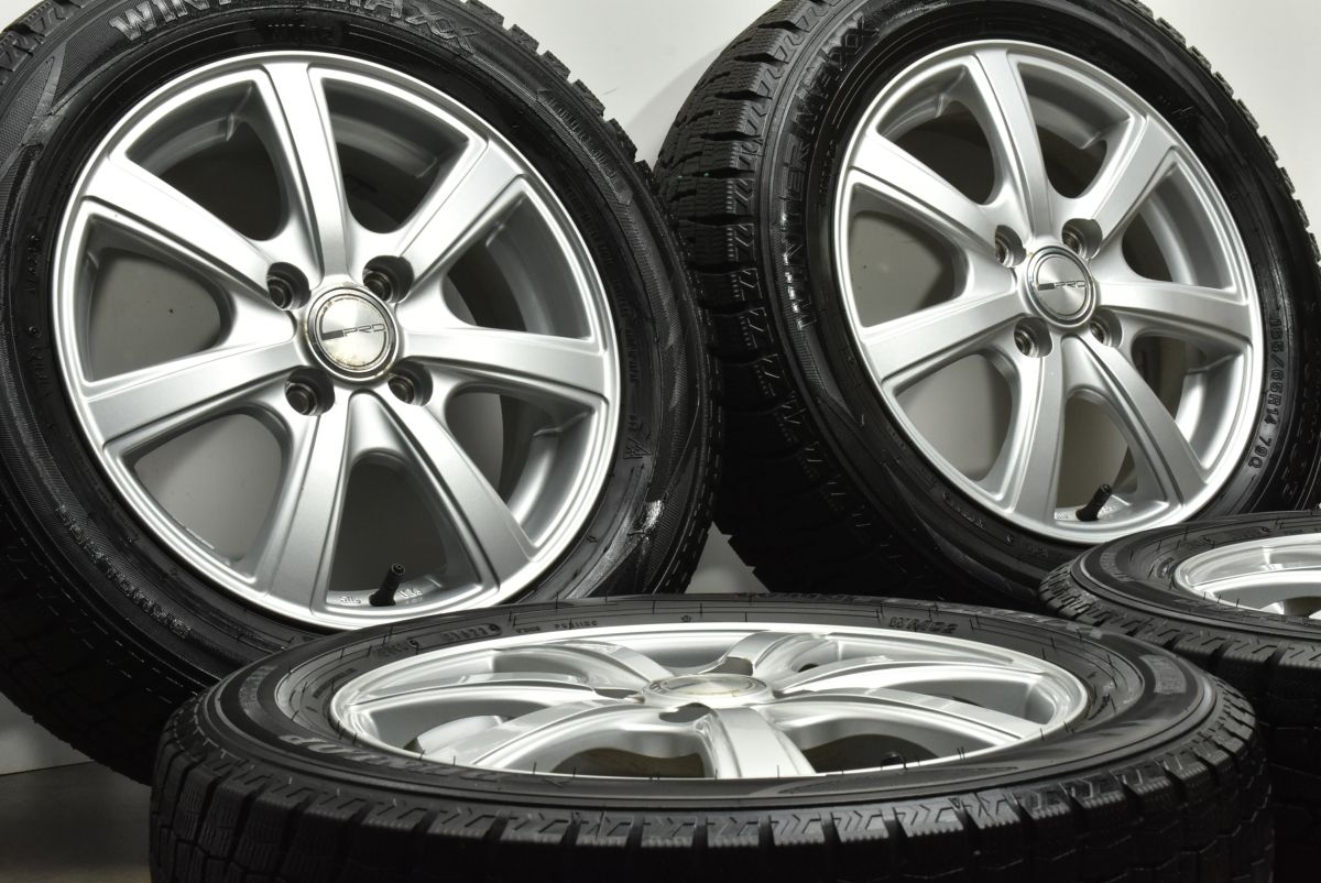 バリ溝 PRD 14 in 4 5 J 43 PCD 100 ダンロップ ウィンターマックス WM 02 165 65 R ワゴンR アルト タント ムーブ N BOX ONE デイズ