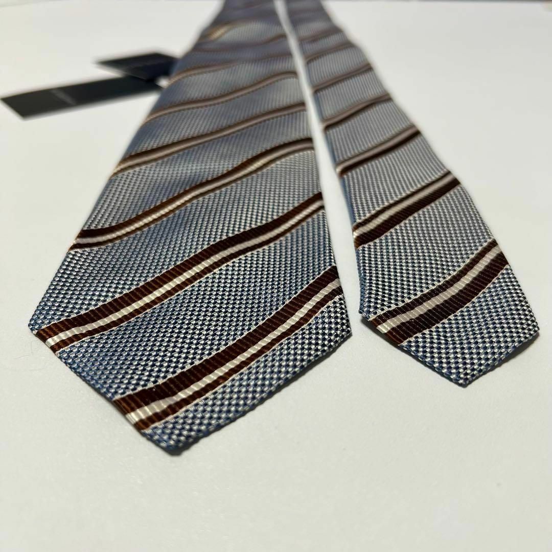 BURBERRY ノバチェック ライトブルー ネクタイ 4-143.50 - メルカリ