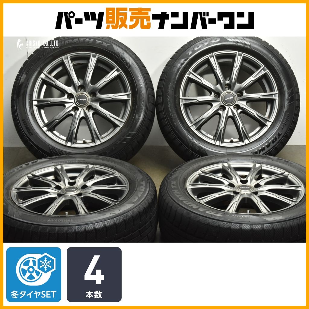 交換用に AZANE 17 in 7 J 48 PCD 114 3 トーヨー ウィンタートランパス TX 225 60 R フォレスター クロストレック エクストレイル