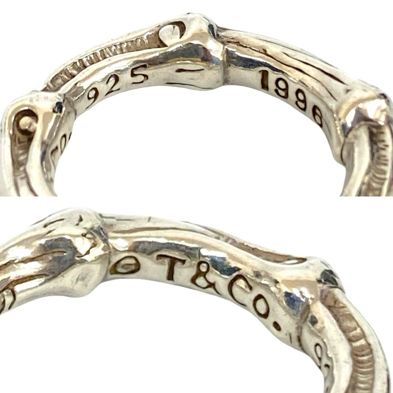 品 TIFFANY-Co. ティファニー バンブー リング シルバー925 指輪 4号 小物 レディース 26109