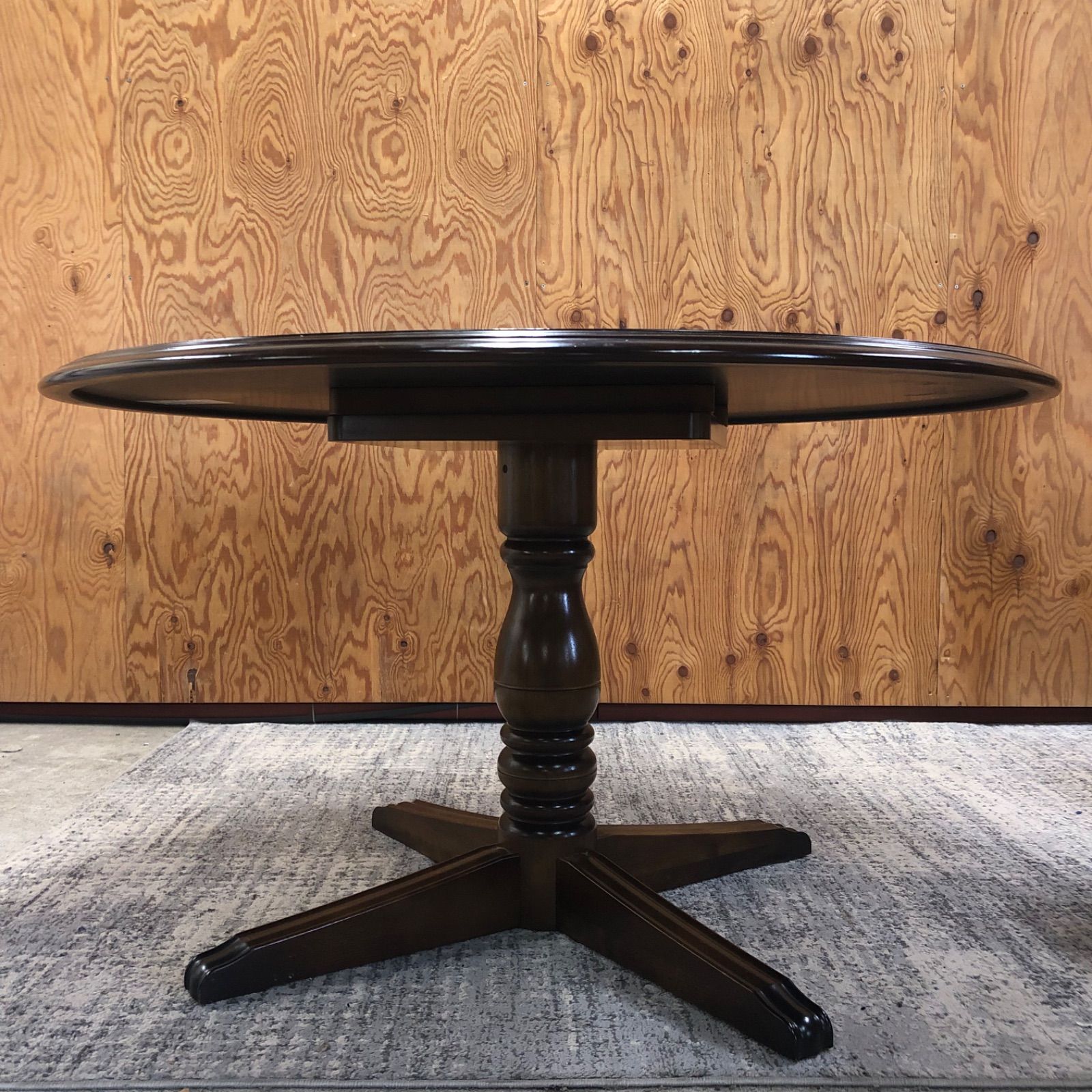 チキン様専用】カリモク ダイニングテーブル&チェア4点セット 円卓