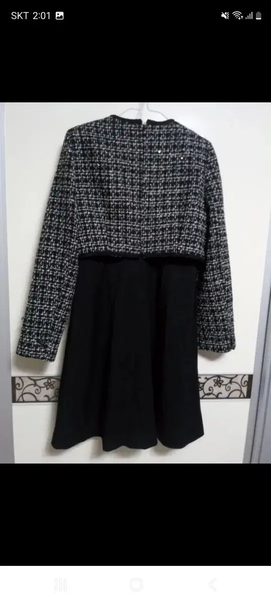 ROEM ツイードジャケットワンピース