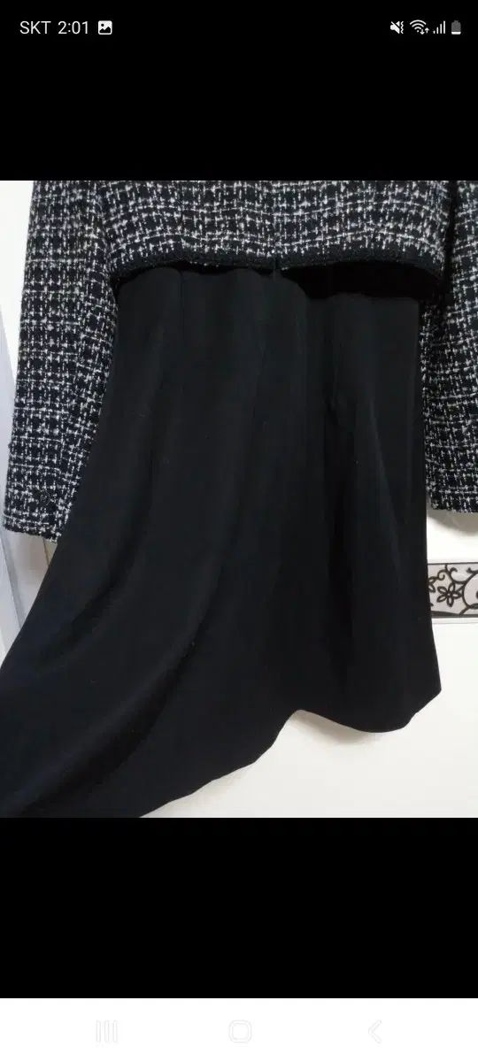 ROEM ツイードジャケットワンピース