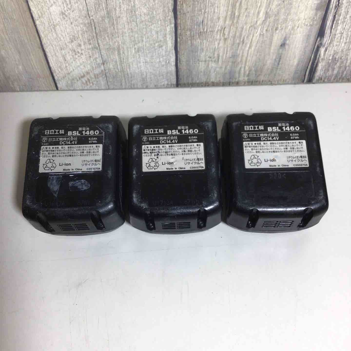  品 ハイコーキ HIKOKI 日立 リチウムイオン バッテリー 14.4 V 6.0 Ah BSL 1460 その他 電動工具 エア工具