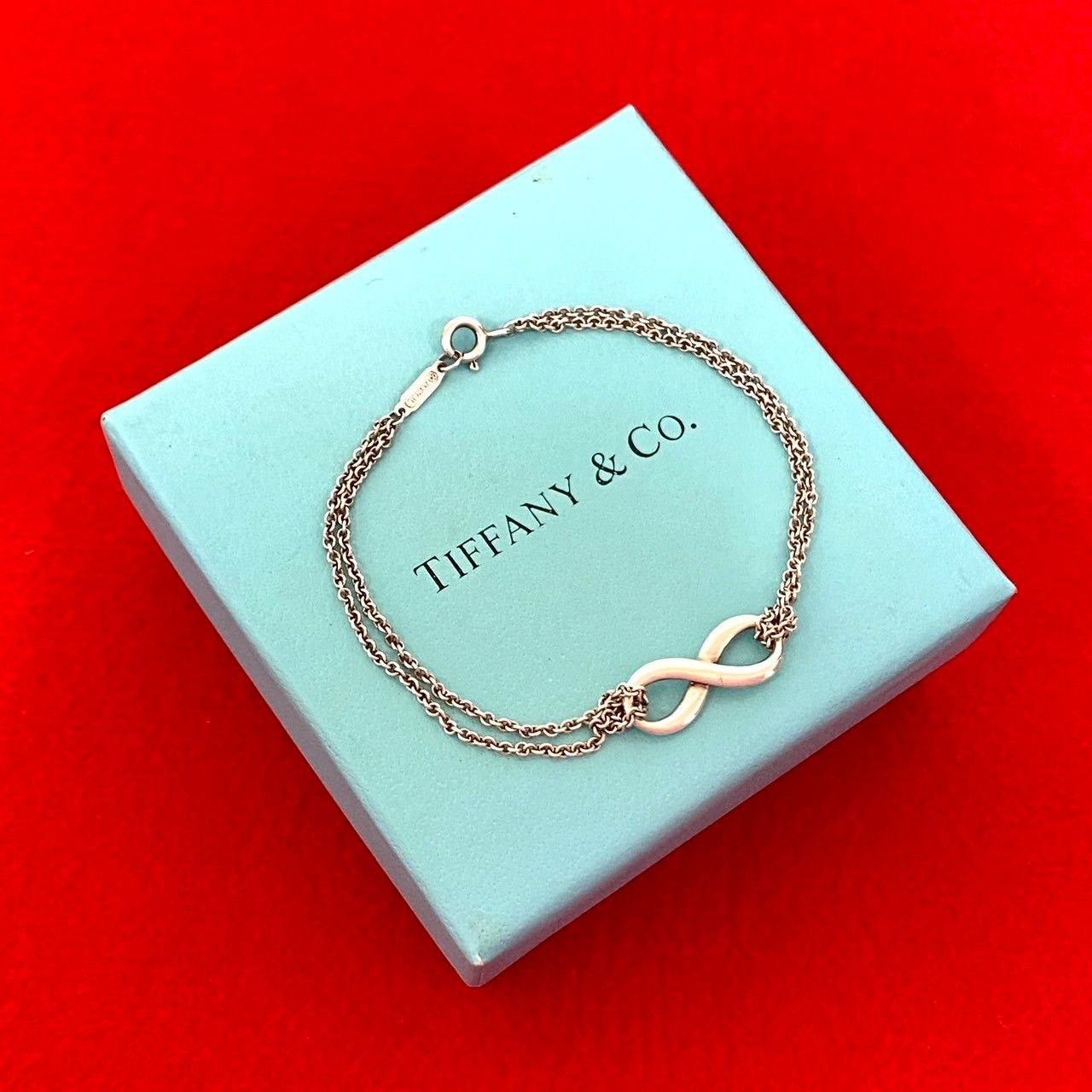 TIFFANY-Co. ティファニー インフィニティ ブレスレット シルバー925 レディース シルバー 30314