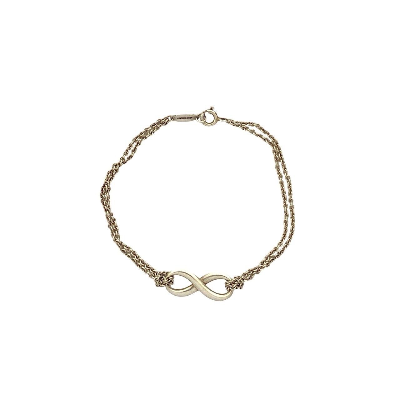 極 美品 TIFFANY&Co. ティファニー インフィニティ ブレスレット 