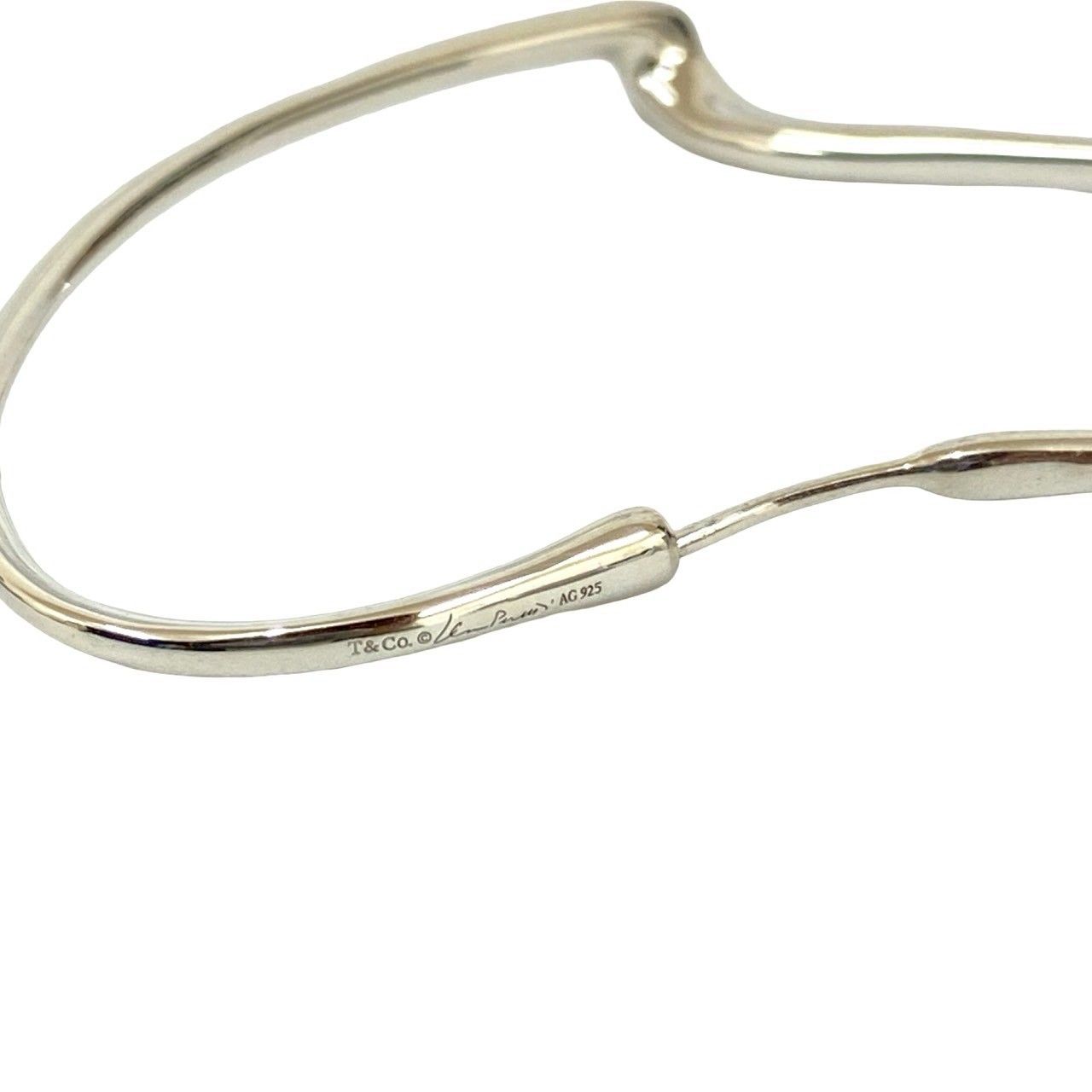 極 美品 希少品 TIFFANY&Co. ティファニー オープンハート フープ