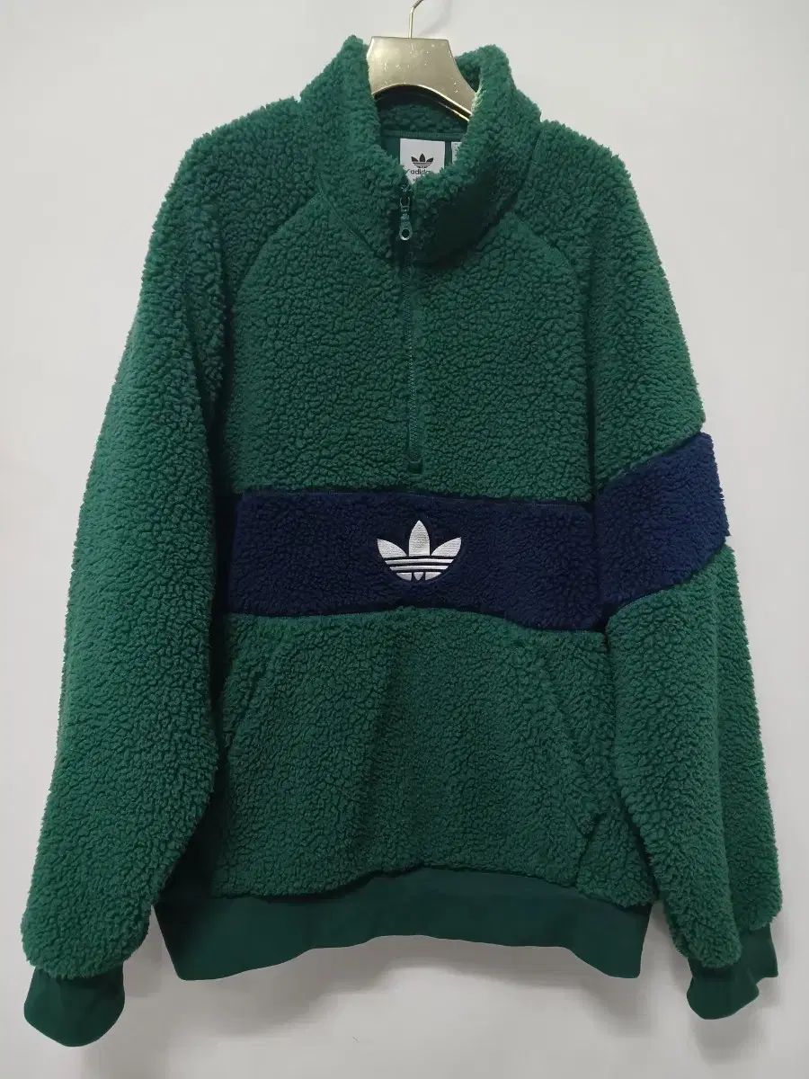 アディダス オリジナル フリース ハーフジップ 110