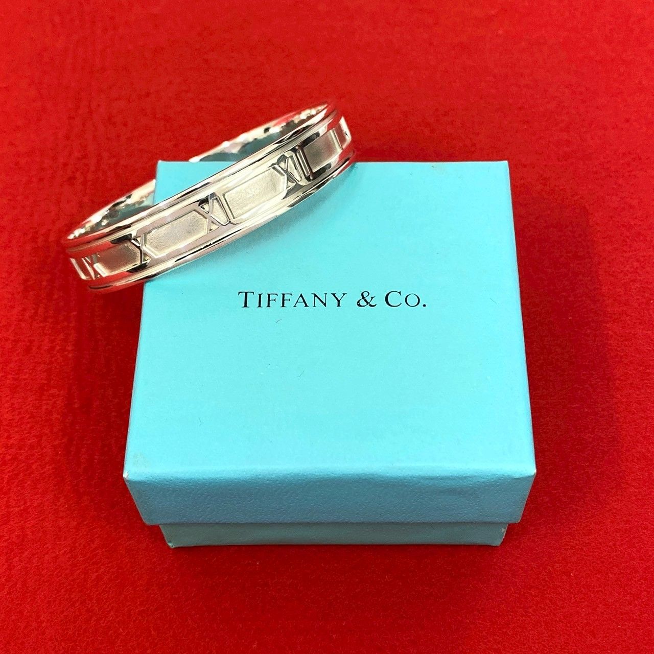 品 TIFFANY-Co. ティファニー アトラス バングル シルバー925 ブレスレット 小物 シルバー 37303