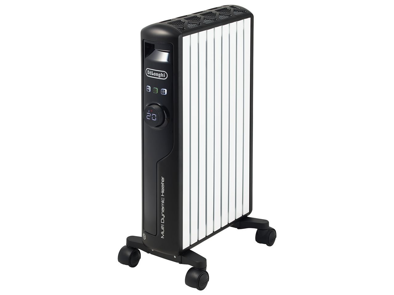 展示 デロンギ マルチダイナミックヒーター MDHS 12 BK ピュアホワイト マットブラック