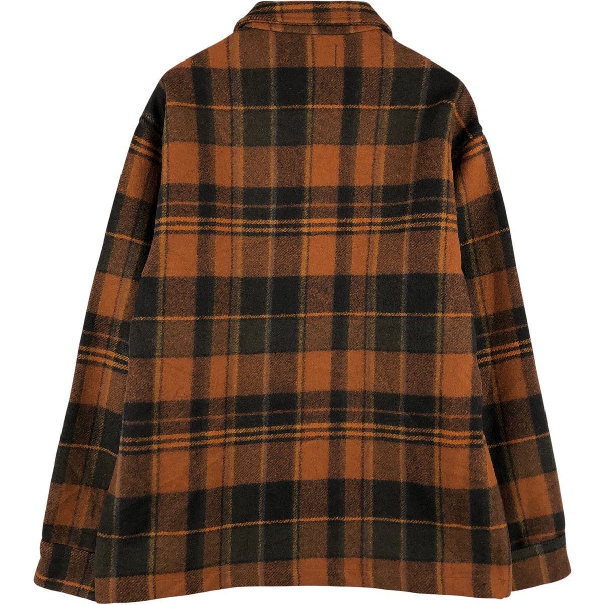 古着 70年代 ペンドルトン PENDLETON チェック柄 ウールシャツジャケット メンズM相当 ヴィンテージ eaa593962