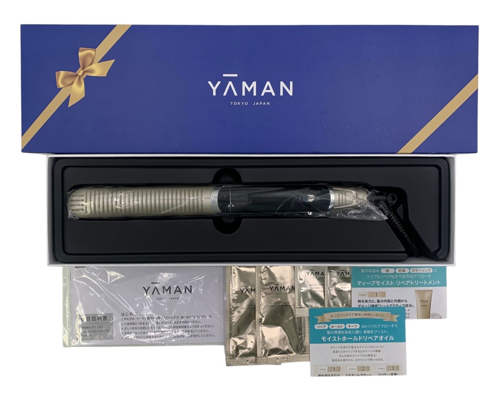 s339 YAMAN ヤーマン ヘアアイロン YYJHB0N-4 ストレート&カール対応 サロン級仕上がり 女性向け ヘアケア