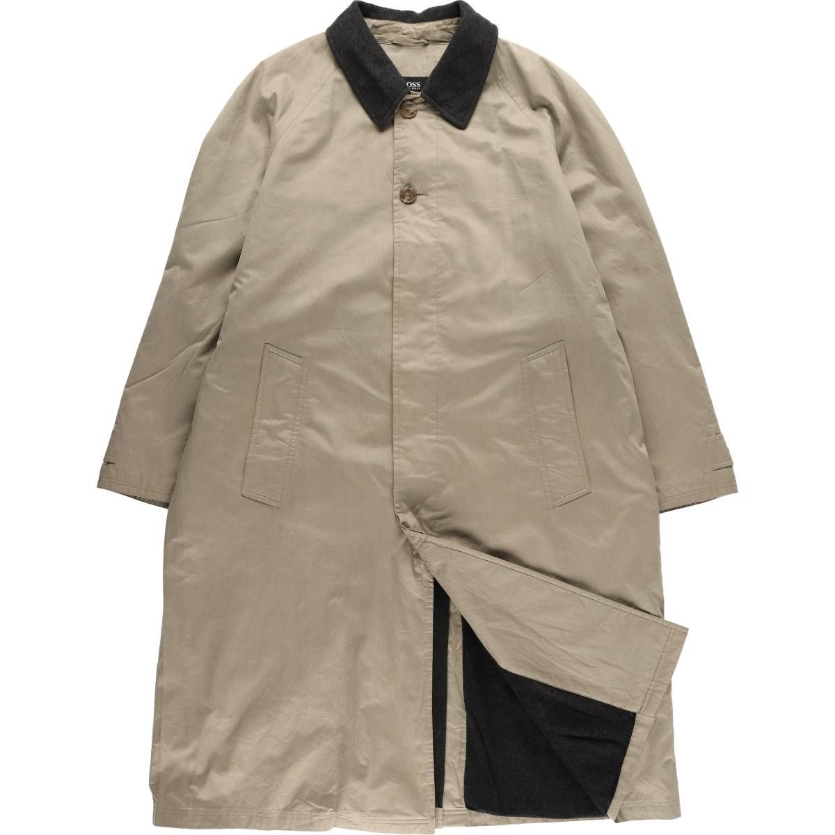古着 ヒューゴボス HUGO BOSS ステン コート バルマカーンコート メンズXL相当 eaa593103