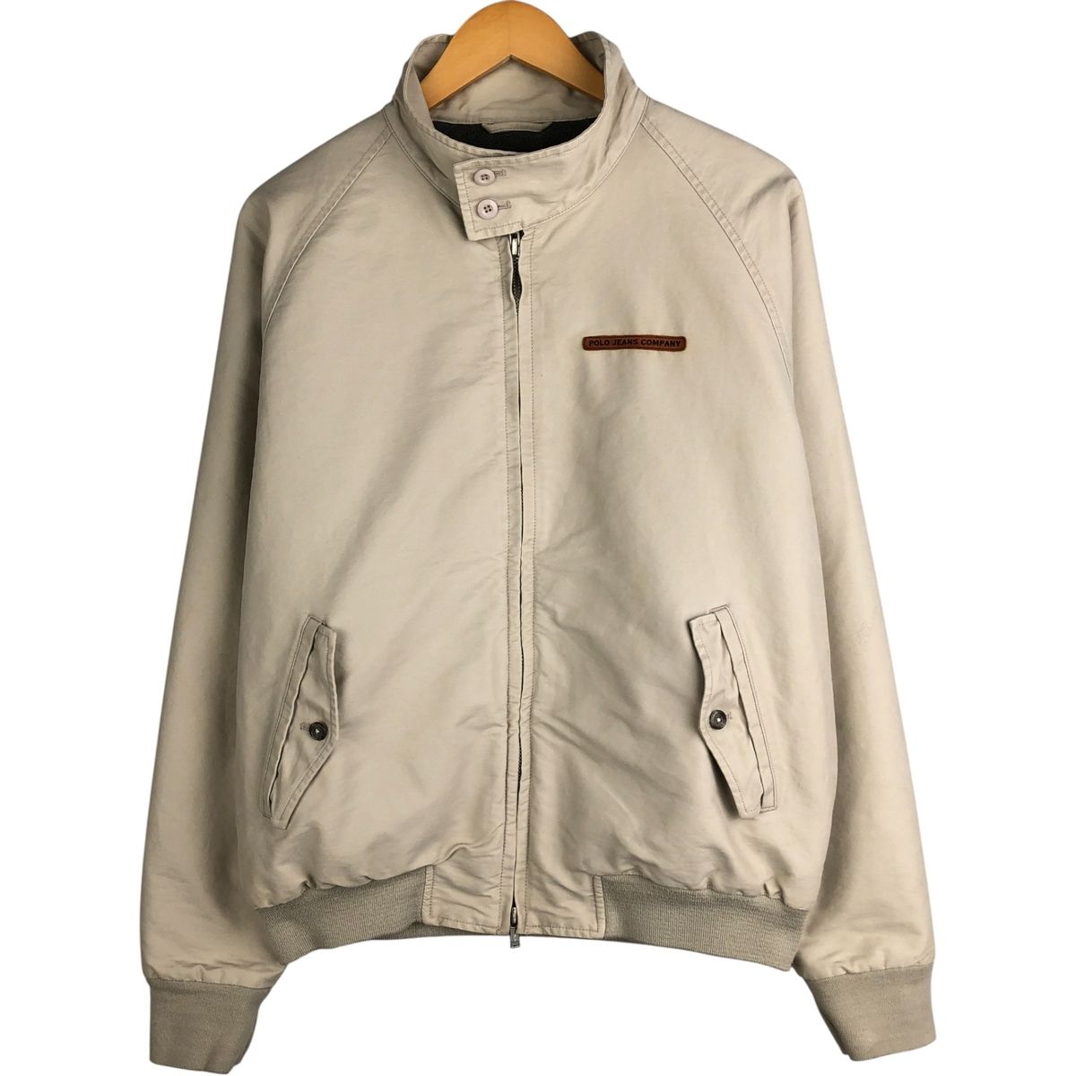 古着 ラルフローレン Ralph Lauren POLO JEANS COMPANY ハリントンジャケット スイングトップ メンズM相当 eaa595042