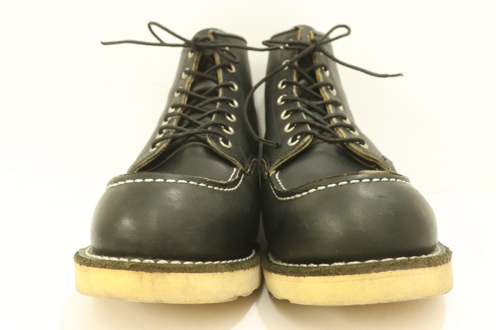 RED WING メンズブーツ 28cm 9075 CLASSICMOC RED WING 28cm 黒 ブラック レザー