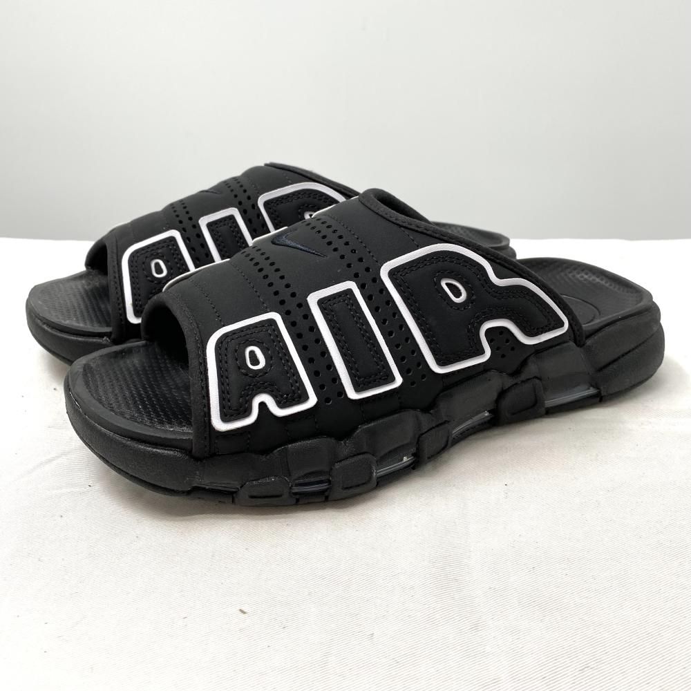 Nike Air More Uptempo Slide Black 26cm DV2132-001 ブラック サンダル ナイキ エア モアアップテンポ スライド 17