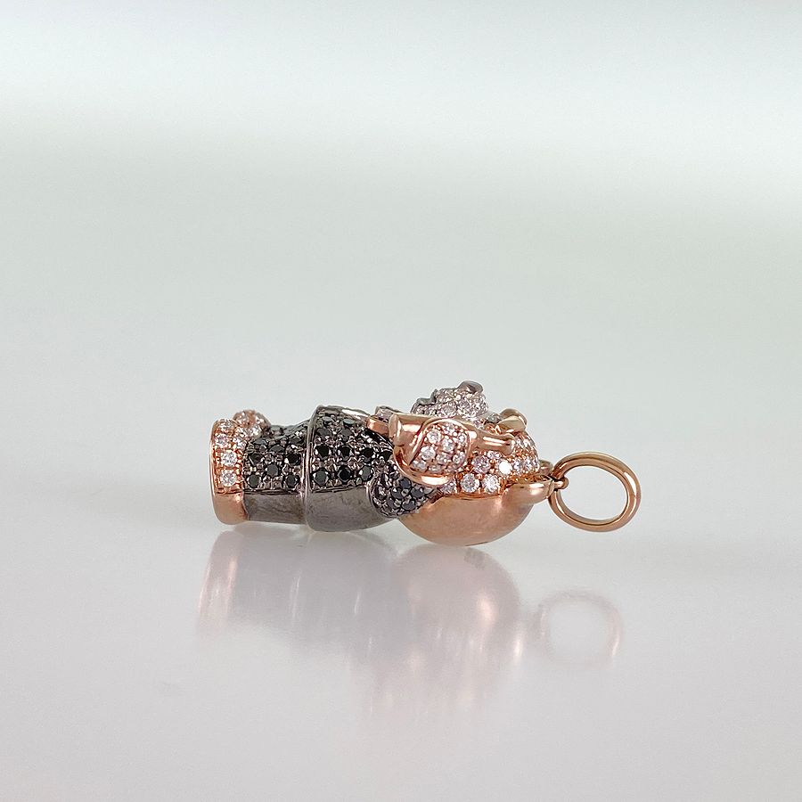 ペンダントトップ K18PG ダイヤモンド ルビー sss【中古】 - メルカリ