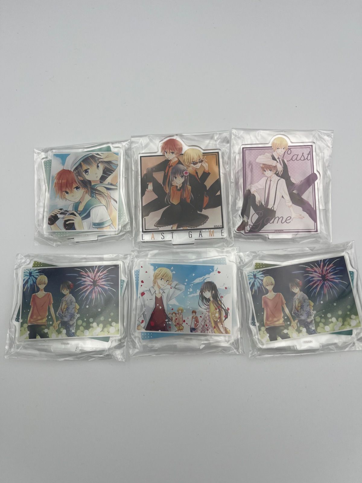 天乃忍先生デビュー20周年記念 ラストゲーム アクリルスタンド 6個セット