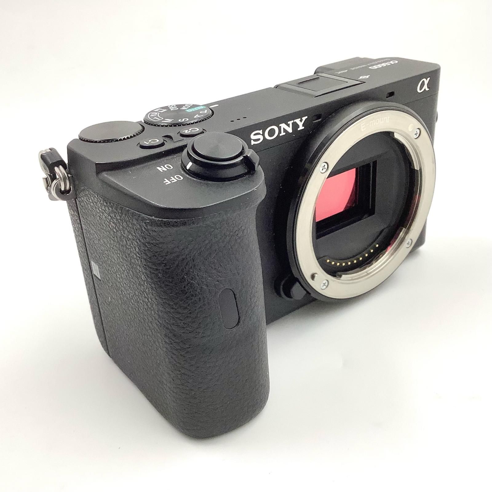 全額返金保証 最速発送 Sony デジタル一眼 α6600 ILCE-6600 ボディ ブラック 動作 済