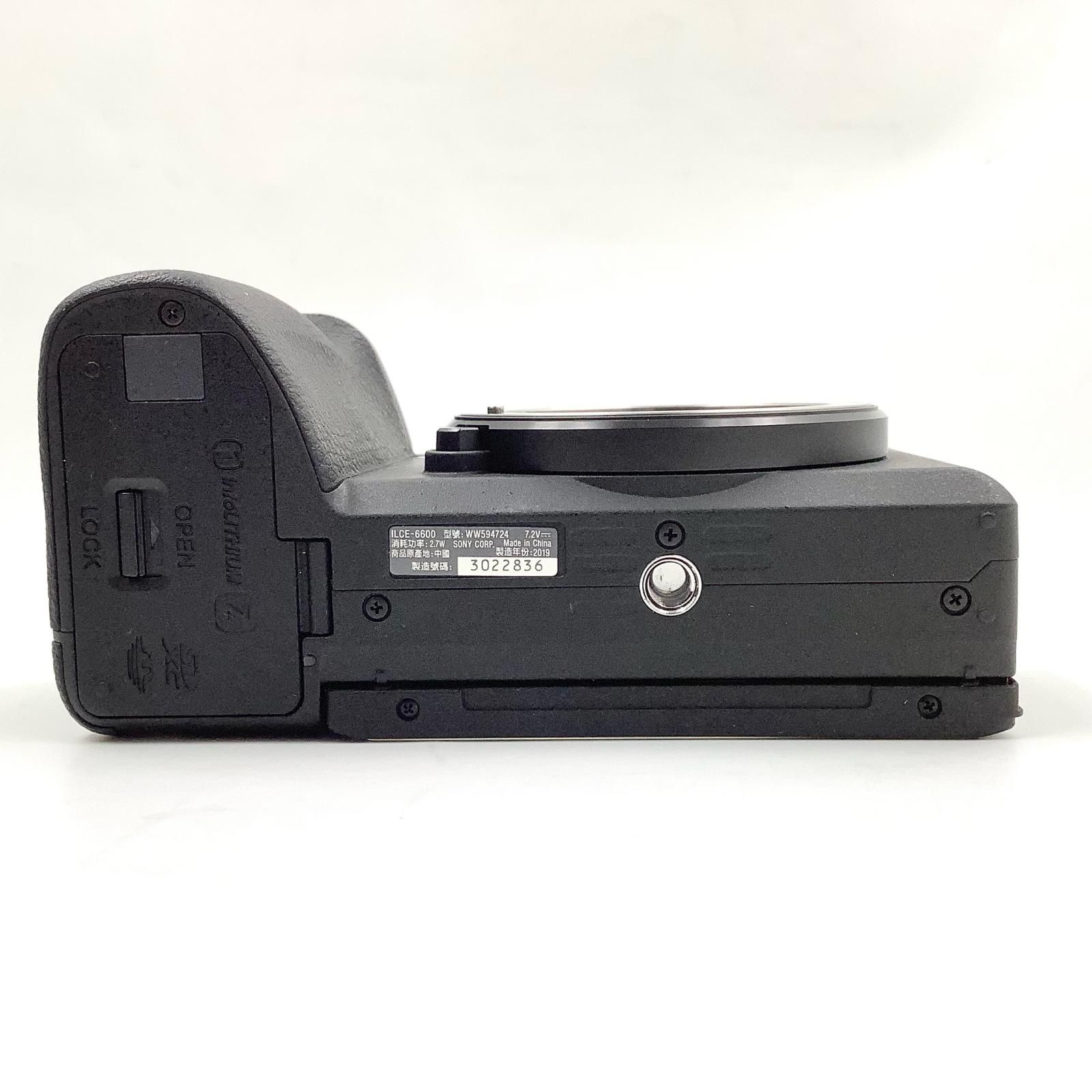  Sony デジタル一眼 α6600 ILCE 6600 ボディ ブラック ミラーレス一眼 デジタルカメラ