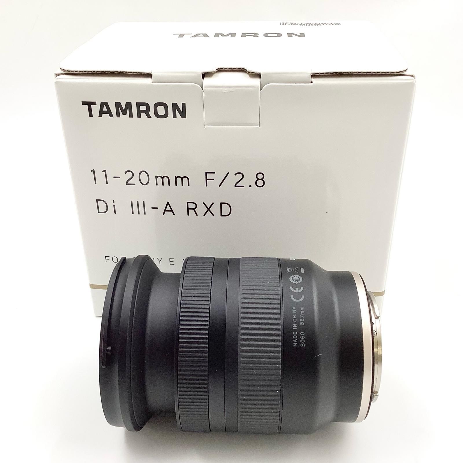  TAMRON 11 20 mm F 2 8 Di III A RXD Model B 060 SONY Eマウント レンズ(ズーム) カメラ