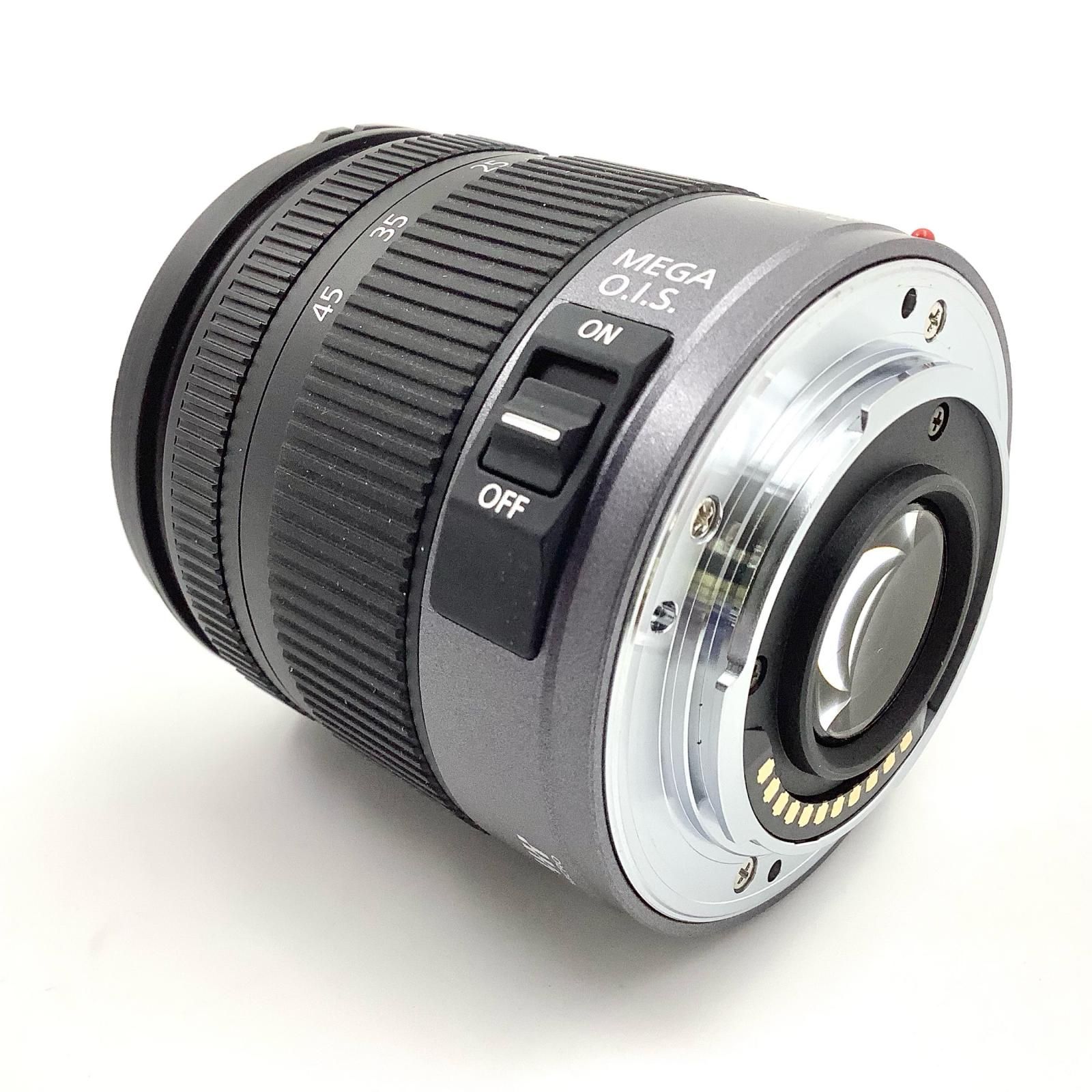 全額返金保証 最速発送 Panasonic LUMIX G VARIO 14-45mm F3.5-5.6 ASPH. MEGA O.I.S. H-FS014045 動作 済