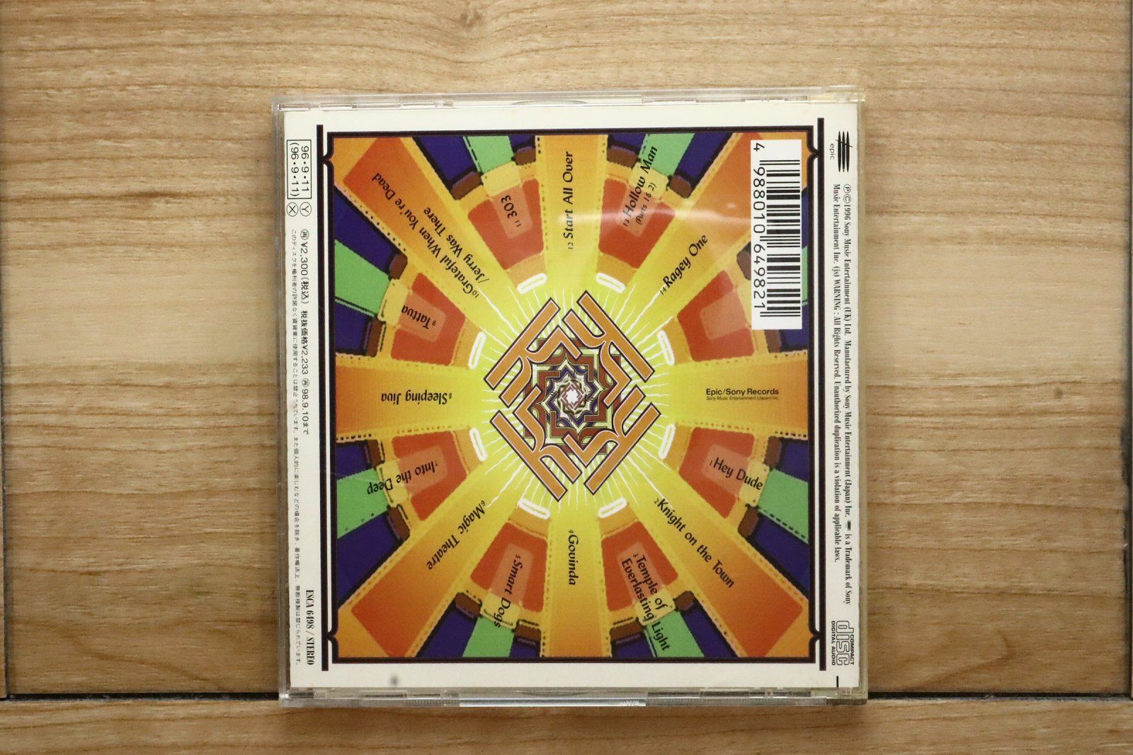 国内盤CD☆クーラ・シェイカー/Kula Shaker□ K 【ESCA6498