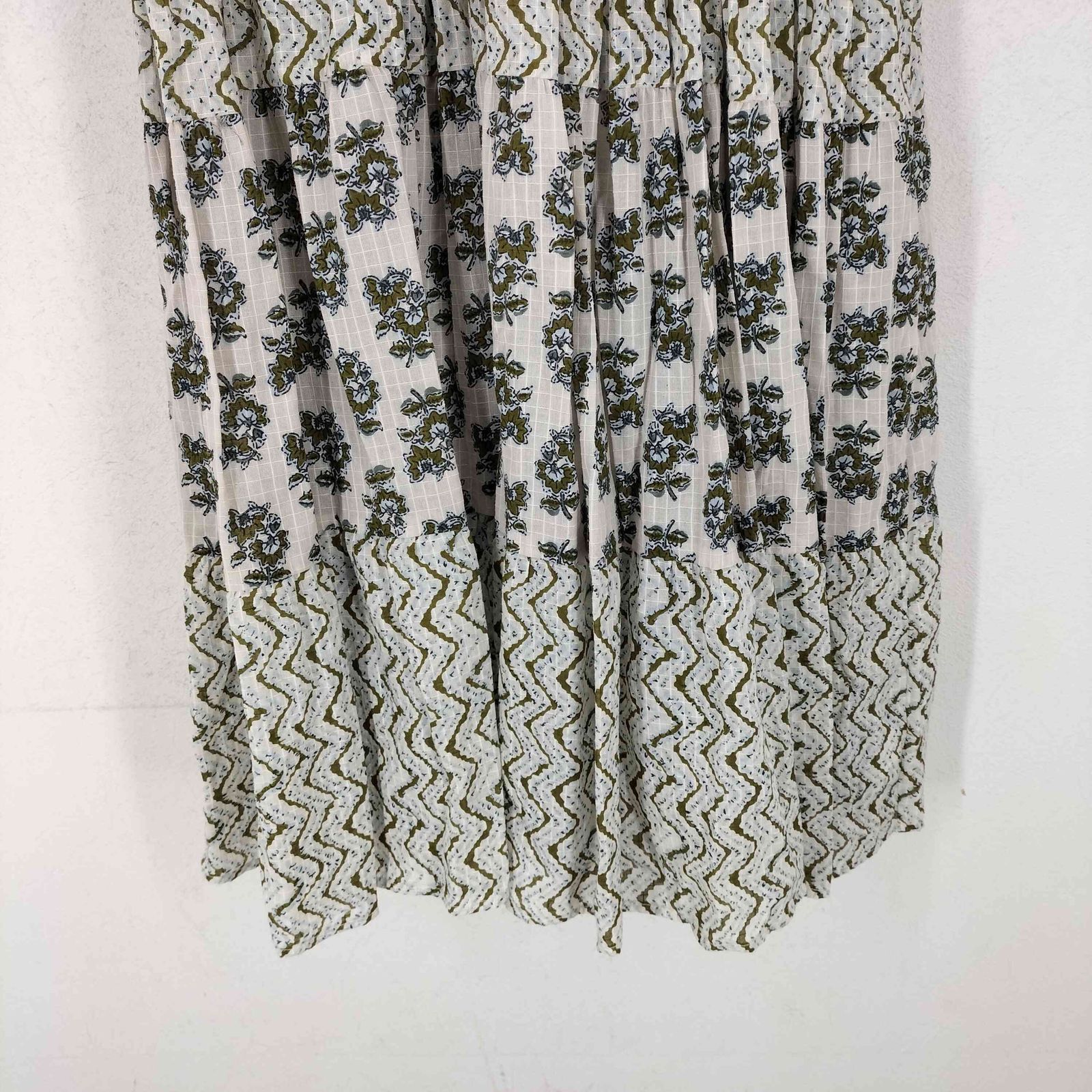 プリントミックスタッセルワンピース