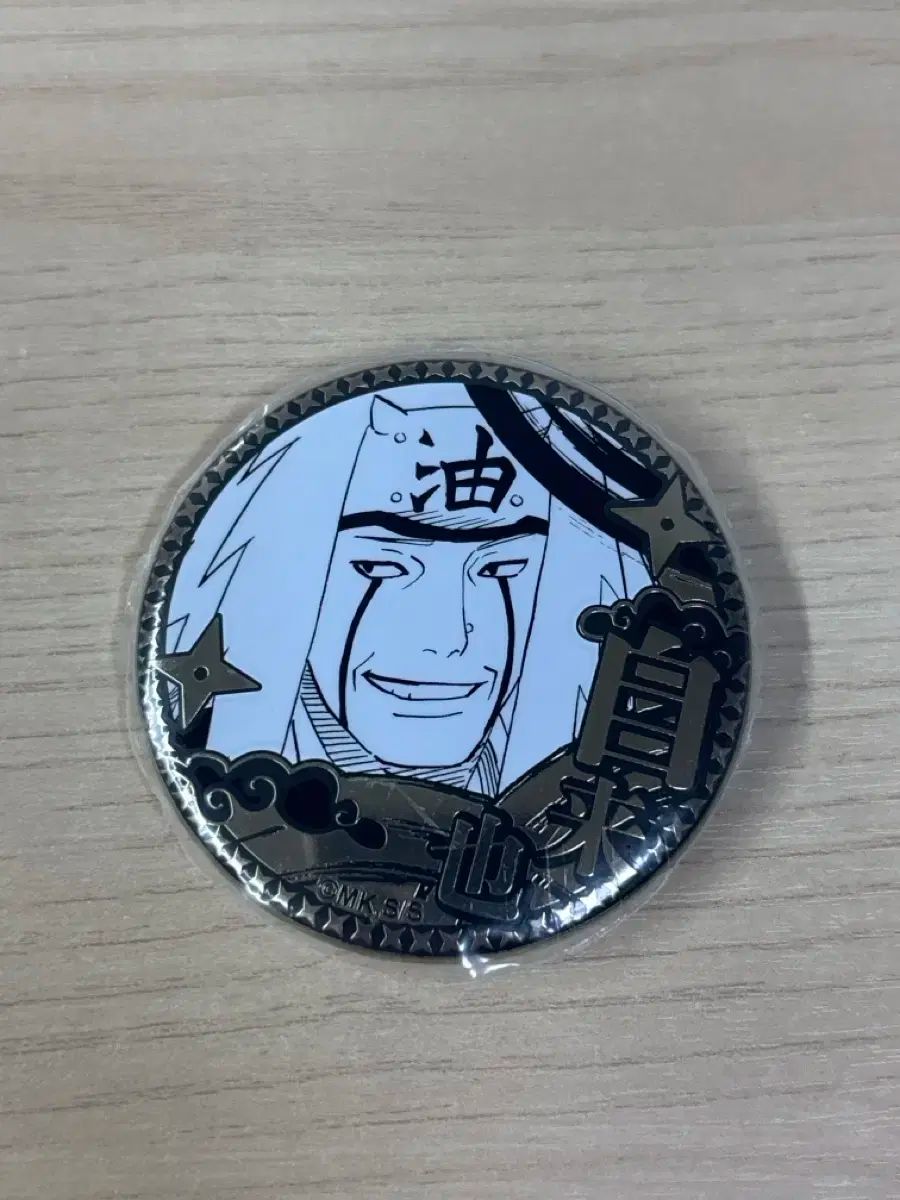 ナルト NARUTO ニジゲンノモリ 缶バッジ 自来也