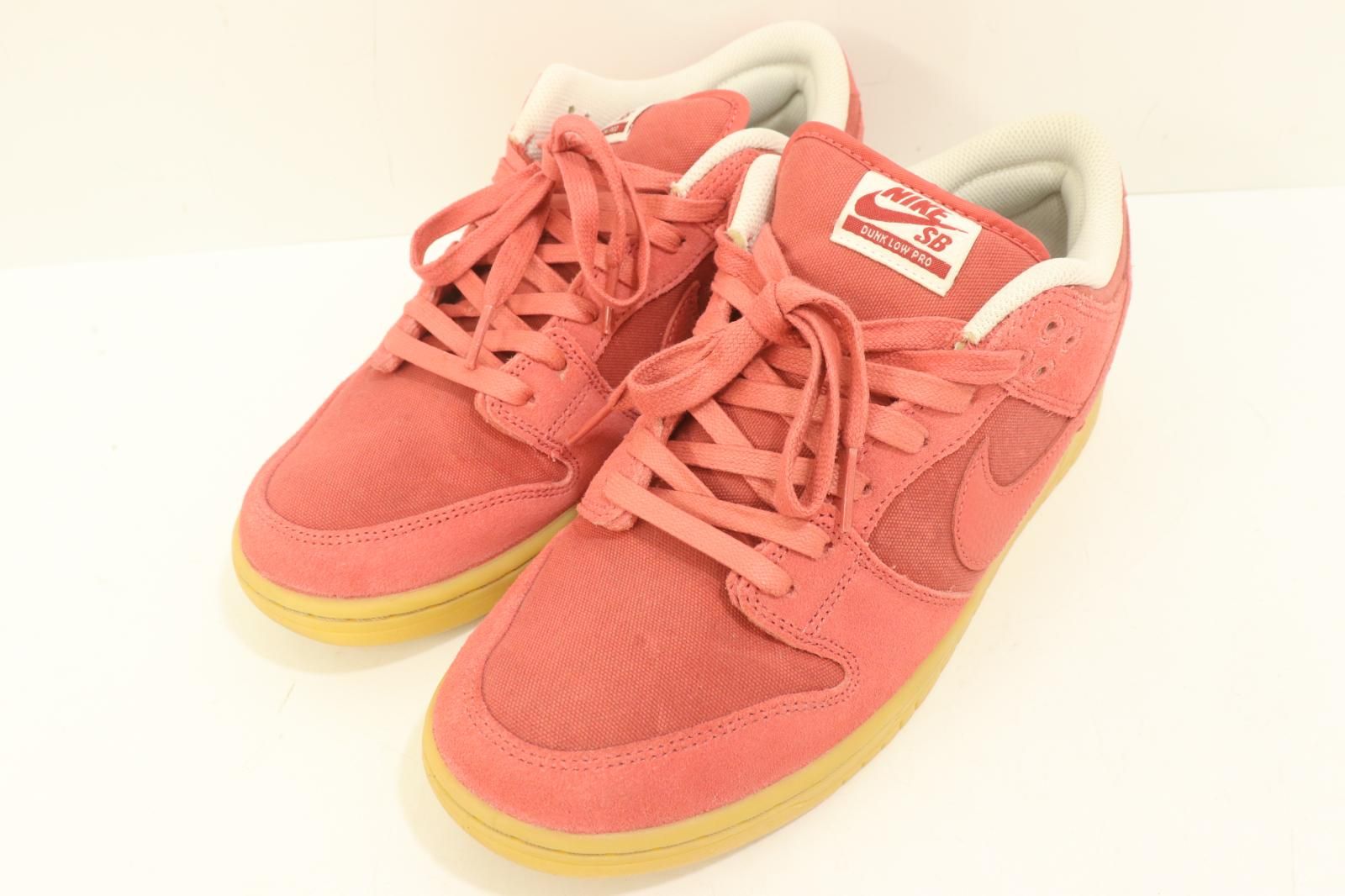 NIKE メンズスニーカー 27.5cm DUNK LOW PRO PREMIUM NIKE SB 27.5cm ピンク 桃