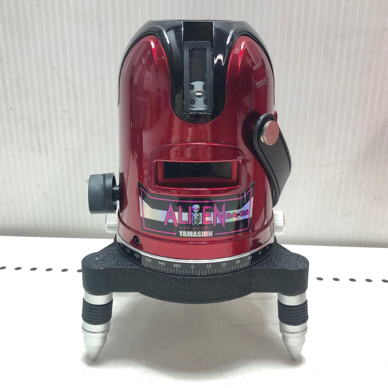 ALIEN レーザー墨出し器 ケース付 三脚セット RA-06 レッド