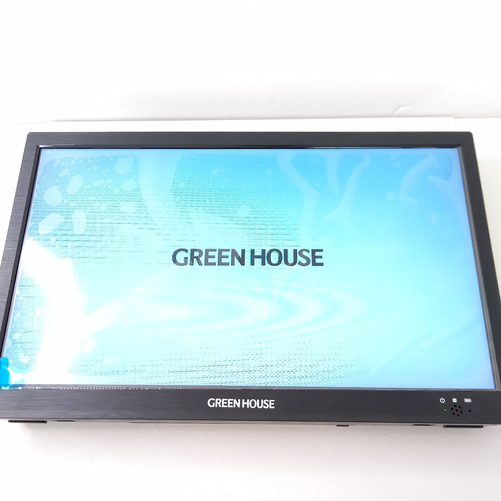 未使用　14型　DVDプレーヤー内蔵　ポータブルテレビ　グリーンハウス　欠品有 未使用 14型 DVDプレーヤー内蔵 ポータブルテレビ グリーンハウス 欠品