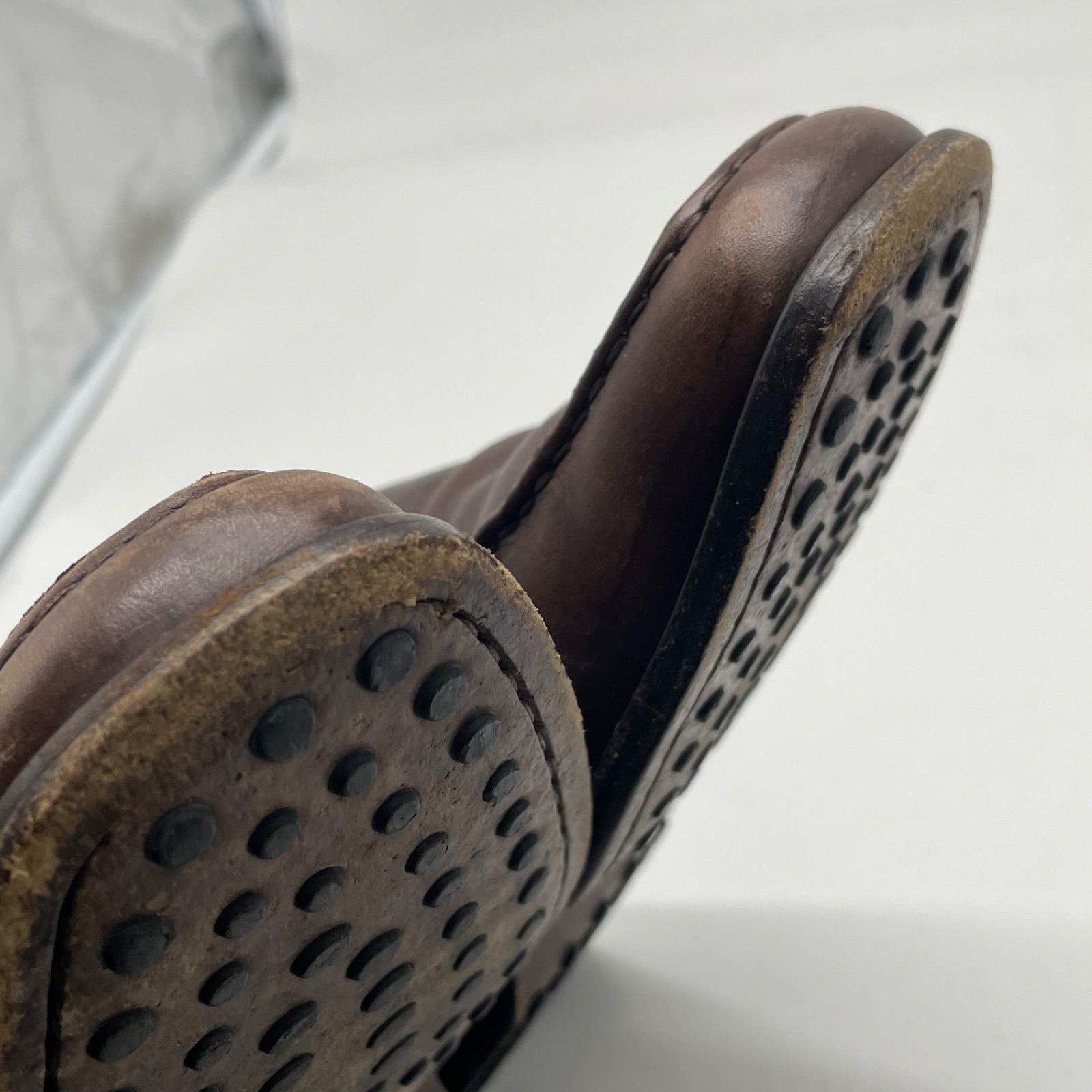  Tod s トッズ ローファー 27 5 cm レザー 革 メンズ ビジネス ブラウン 茶 ローファー ブーツ 革靴