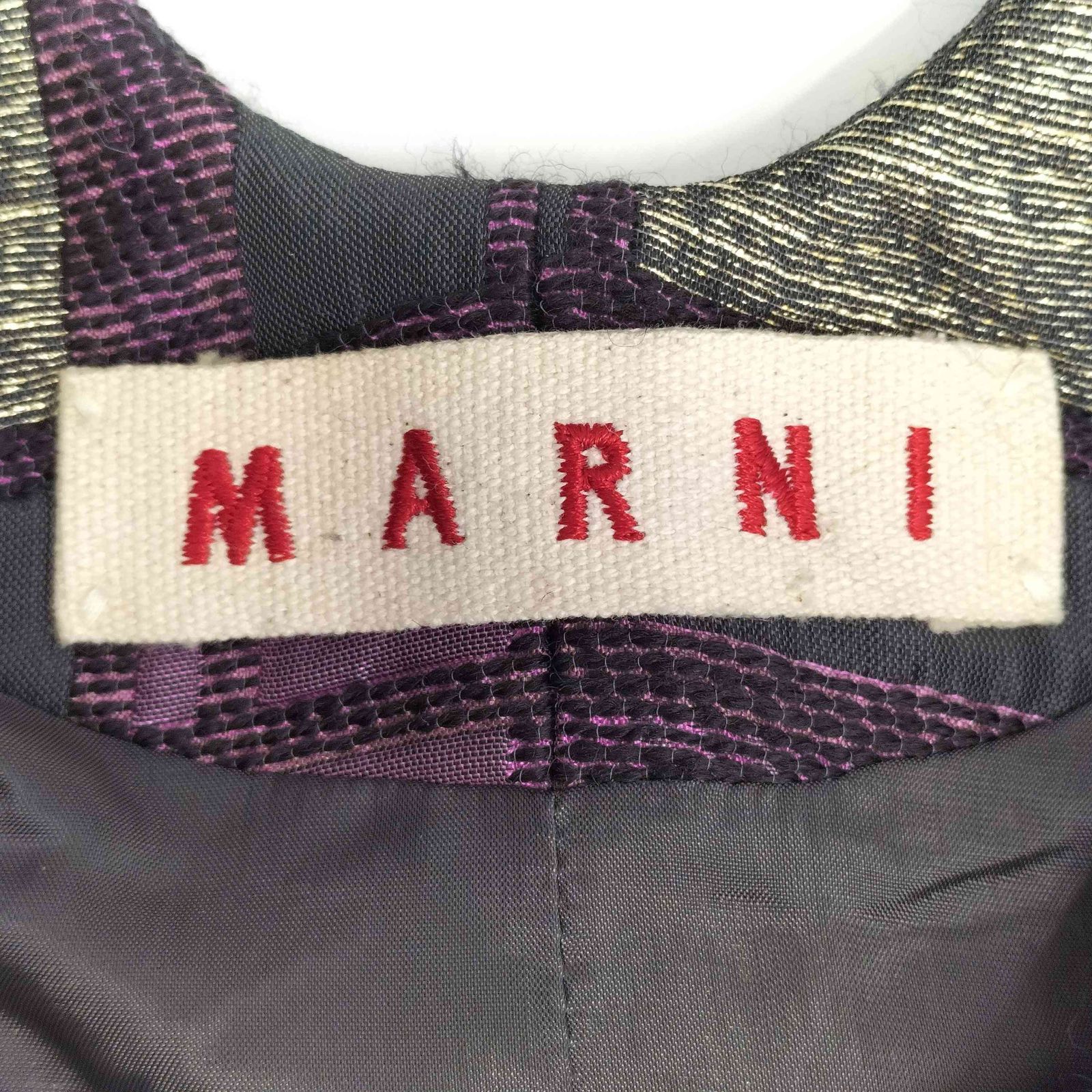  マルニ MARNI ジャガードワンピース レディース EUR 42 その他 ワンピース