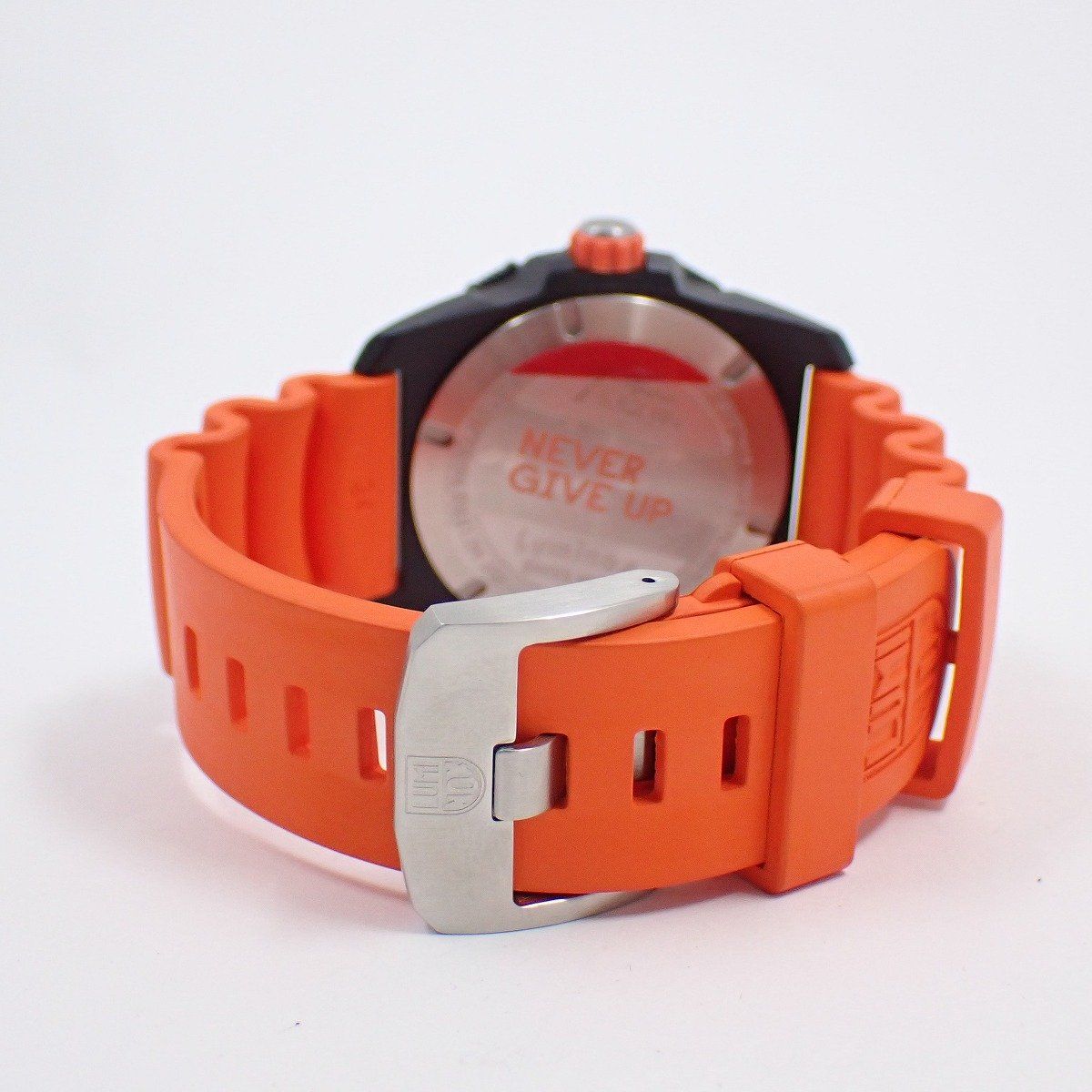  LUMINOX ルミノックス BEAR GRYLLS サバイバル クォーツ メンズ 腕時計 オレンジラバーベルト 3729 NGU 腕時計(クォーツ) 腕時計(アナログ)