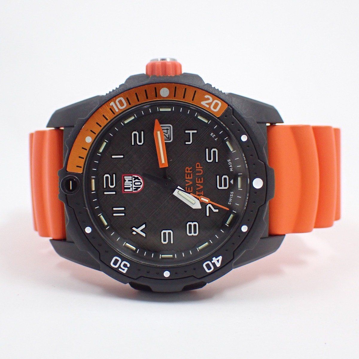 LUMINOX ルミノックス BEAR GRYLLS サバイバル クォーツ メンズ 腕時計 純正オレンジラバーベルト 3729.NGU いおき質店